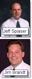 Jeff Spiaser and Jim Brandt