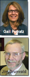 Gail Potratz and Jim Grunwald