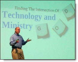 Martin at the 2011 Staff Ministry Conference